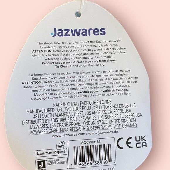 Squishmallow Easter Bebe Clip Bluebird So Cuteee - Picture 8 of 8